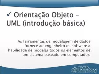 orienta o objeto uml introdu o b sica