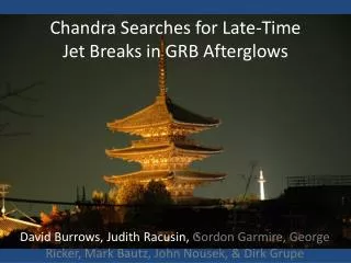 Chandra Searches for Late-Time Jet Breaks in GRB Afterglows