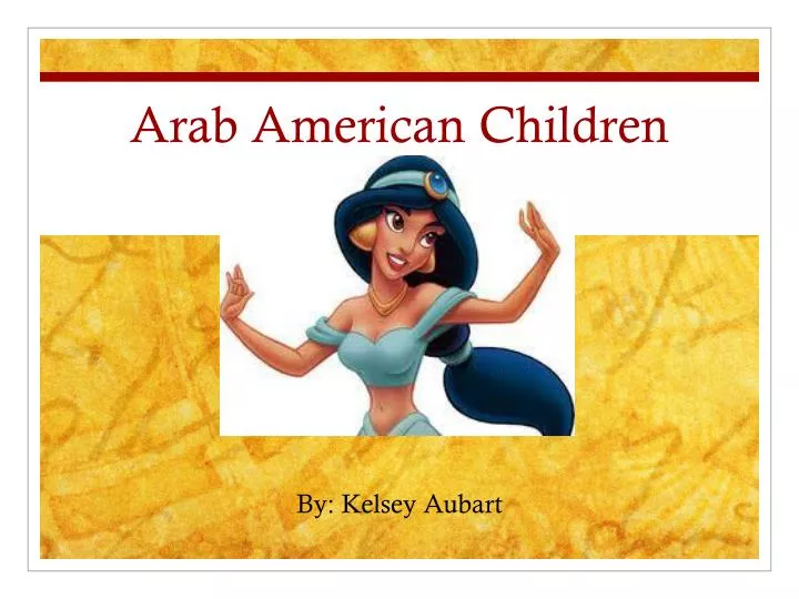 arab american children
