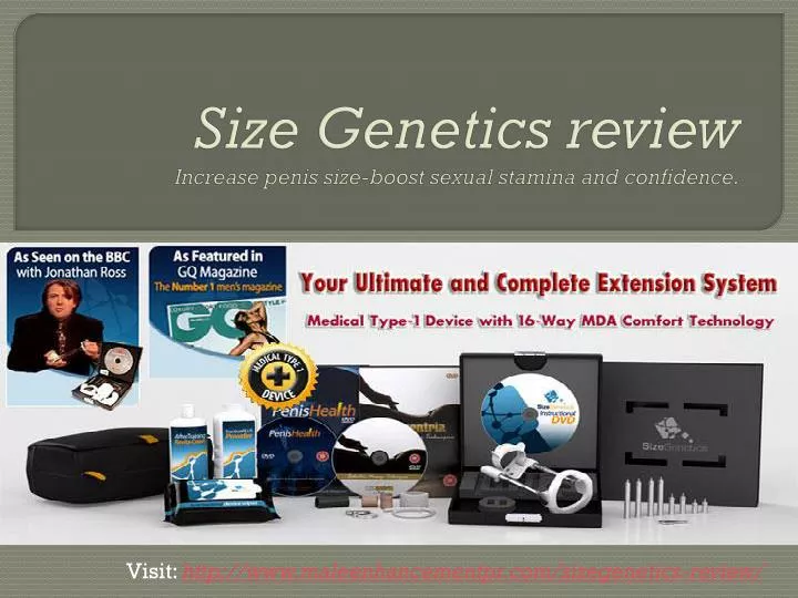 size genetics review increase penis size boost sexual stamina and confidence