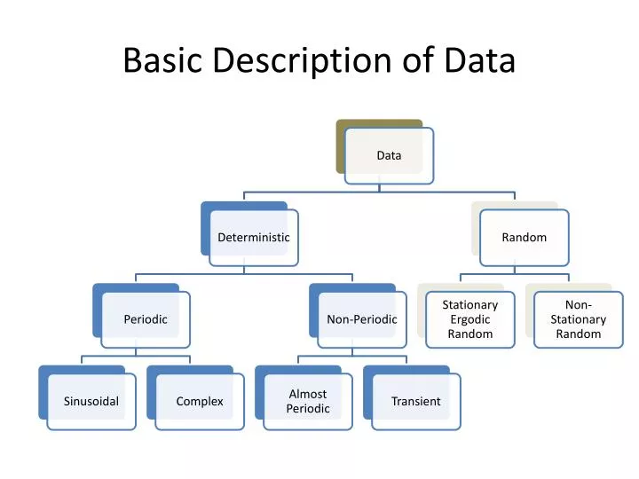 basic description of data