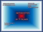 INTERESTED - slide 1