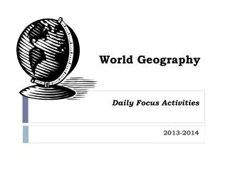 Daily Focus Activities