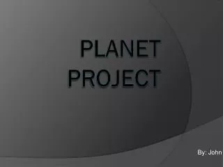 Planet Project