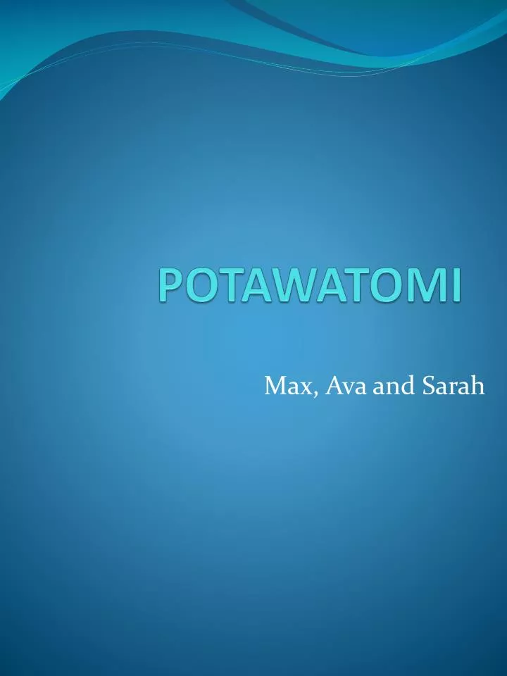 potawatomi