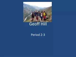 Geoff Hill