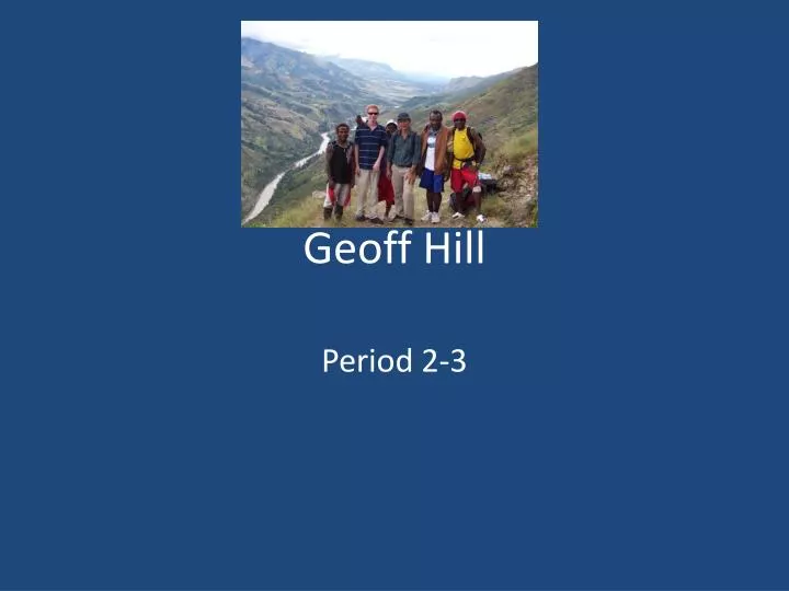 geoff hill