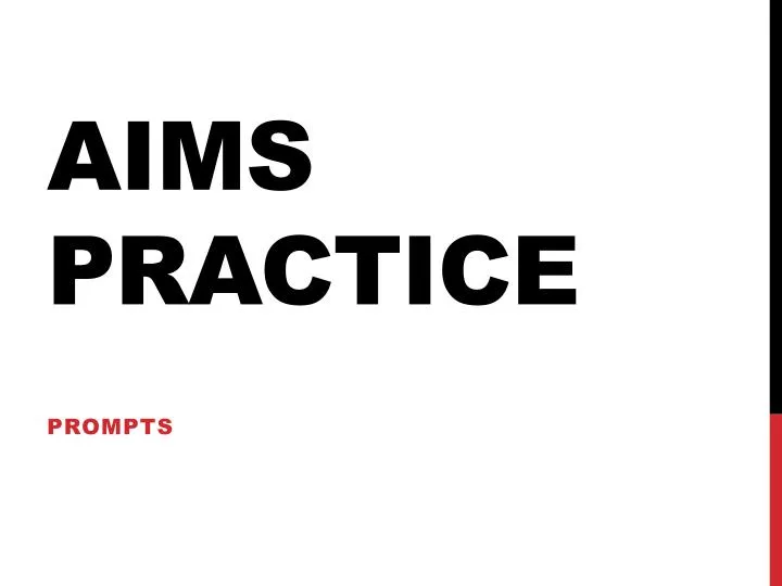 aims practice
