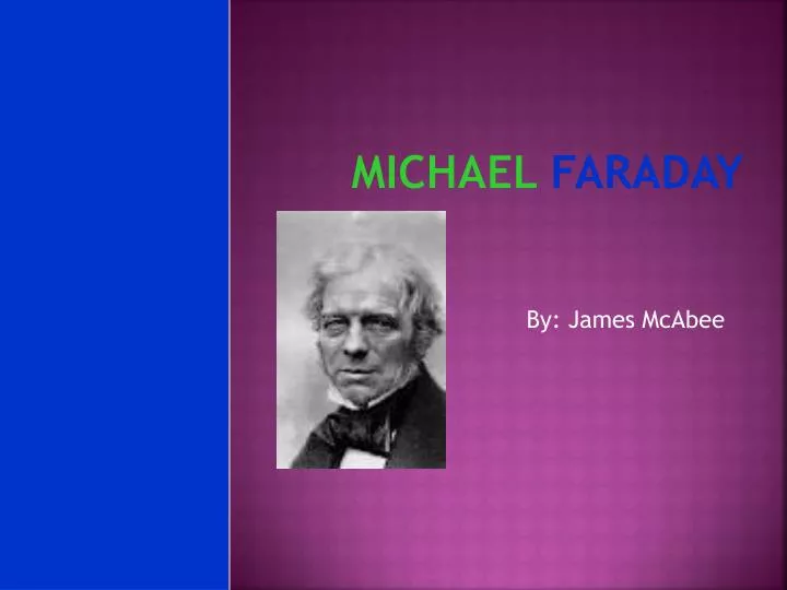 michael faraday