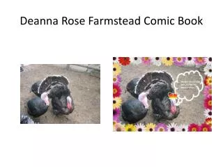 Deanna Rose Farmstead Comic Book