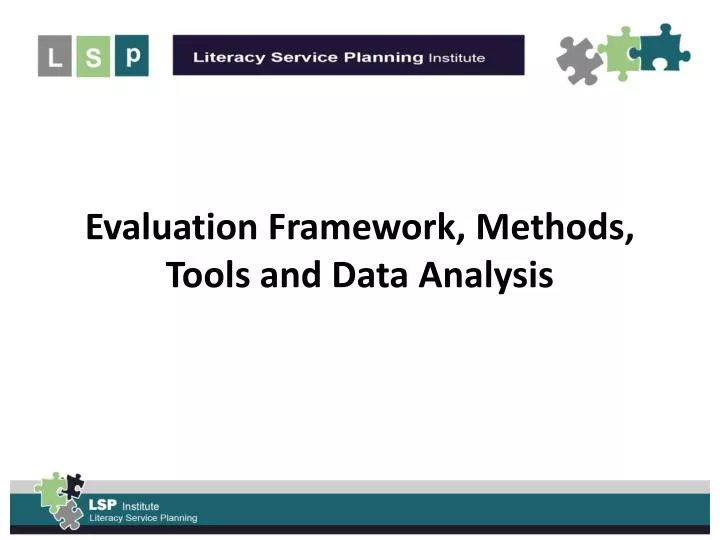 evaluation framework methods tools and data analysis