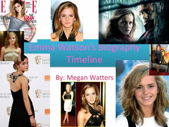 emma watson s biography timeline