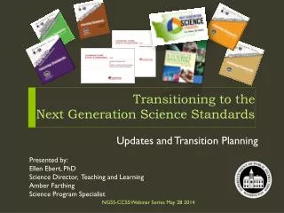 Transitioning to the Next Generation Science Standards