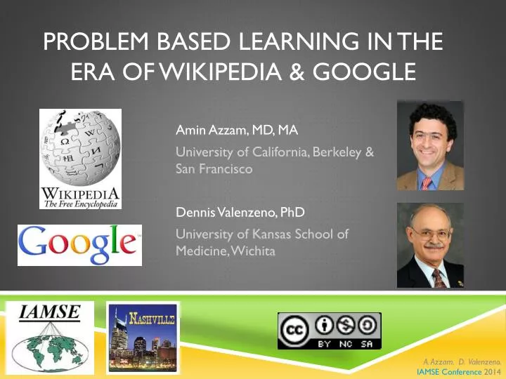problem based learning in the era of wikipedia google