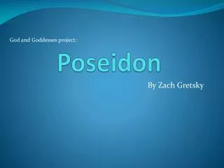 poseidon