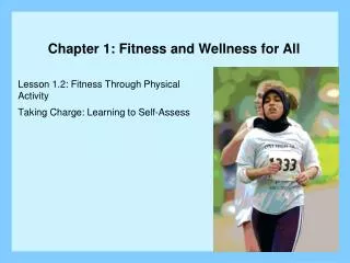 lesson 1 2 fitness through physical activity taking charge learning to self assess