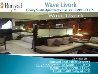 Buy Multi Use Studio Apartments in Wave Livork