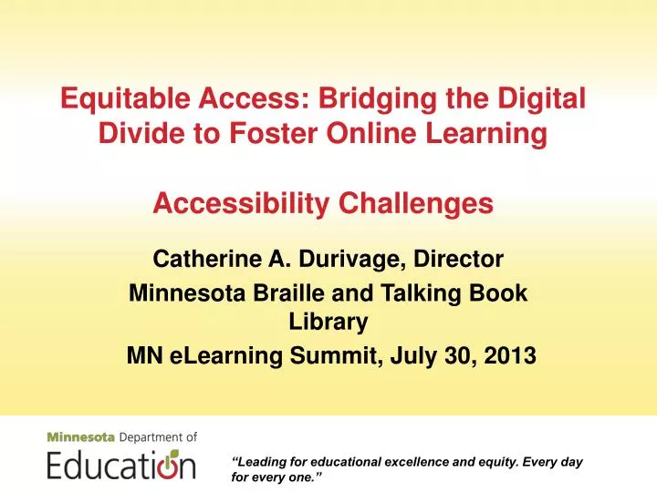 equitable access bridging the digital divide to foster online learning accessibility challenges