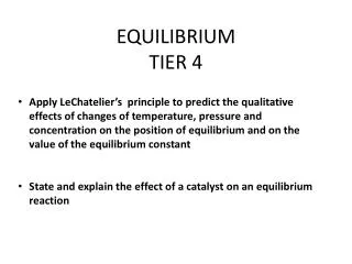 EQUILIBRIUM TIER 4