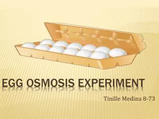Egg Osmosis Experiment
