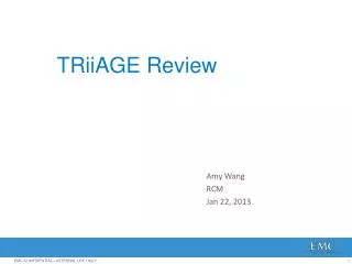 TRiiAGE Review