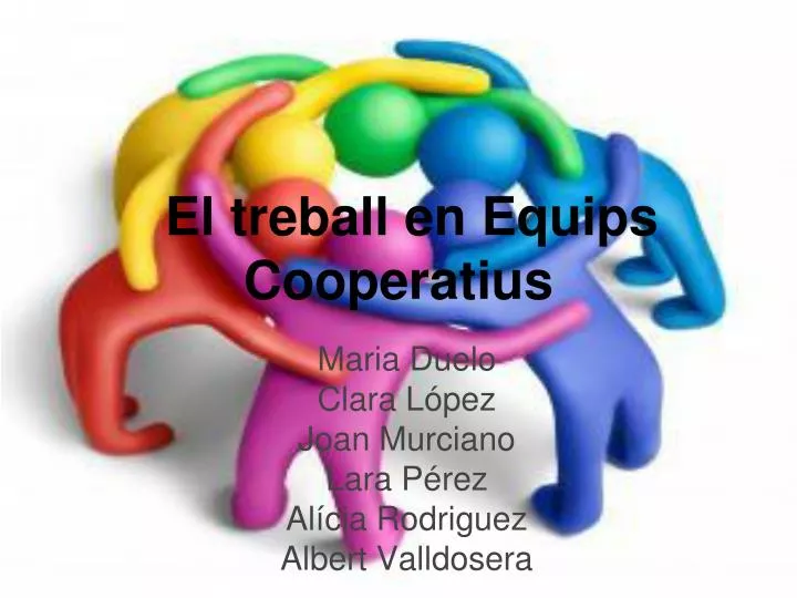 el treball en equips cooperatius