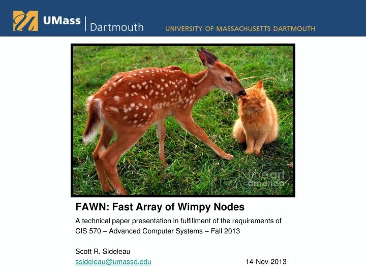 fawn fast array of wimpy nodes