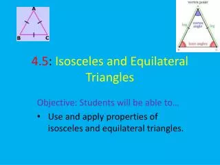 4 5 isosceles and equilateral triangles