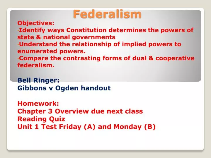 federalism