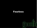 Fearless - slide 1