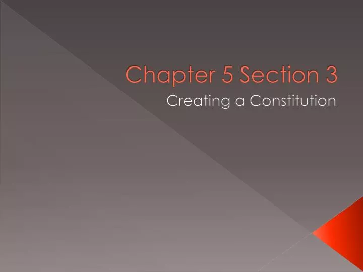 chapter 5 section 3