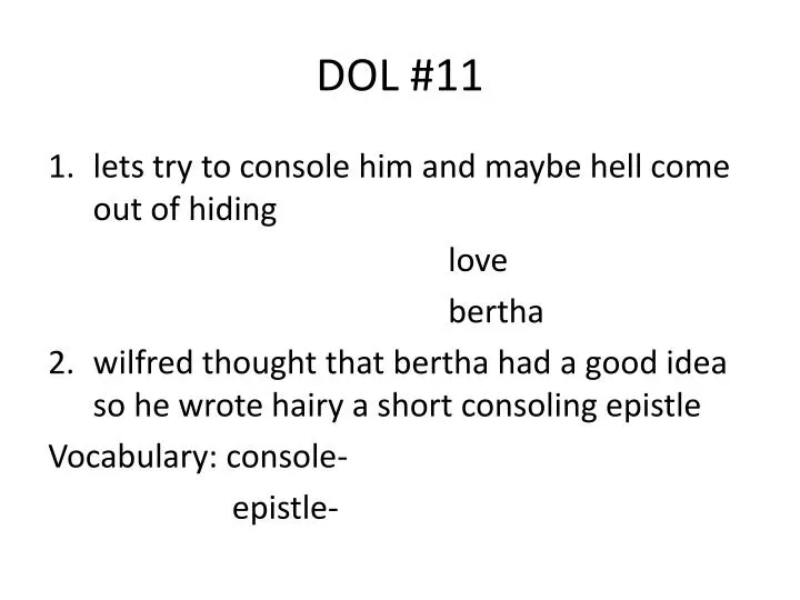 dol 11