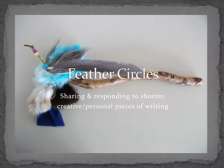 feather circles