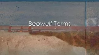 Beowulf Terms