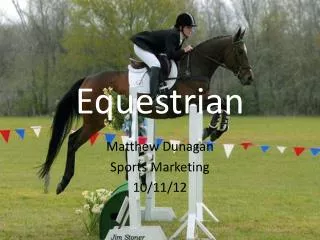 E questrian