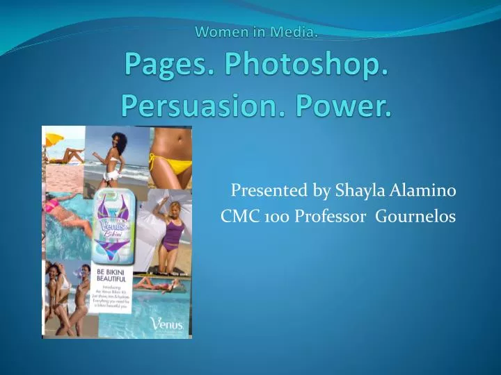 women in media pages photoshop persuasion power