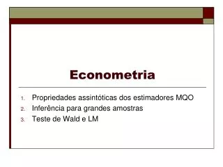 econometria
