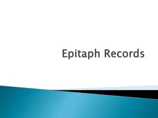 Epitaph Records