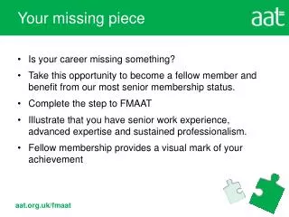 Is your career missing something?