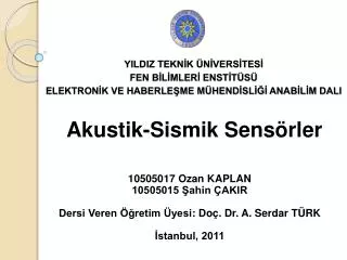 yildiz tekn k n vers tes fen b l mler enst t s elektron k ve haberle me m hend sl anab l m dali