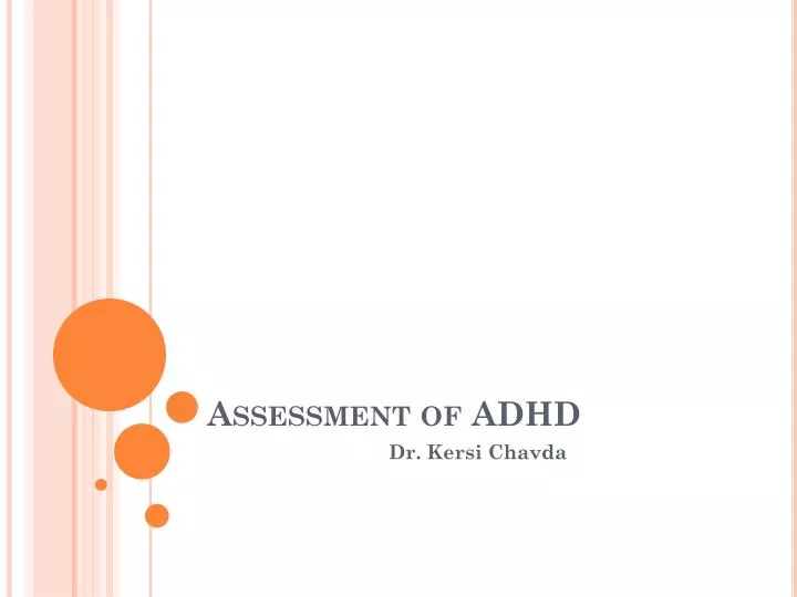 assessment of adhd