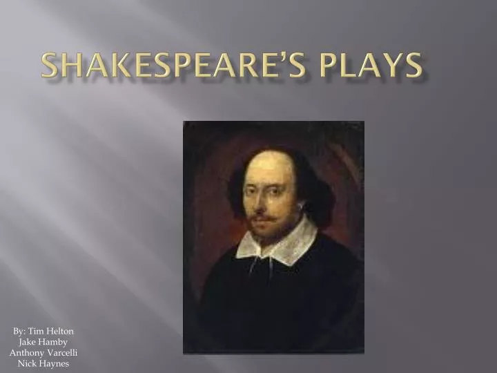 shakespeare s plays