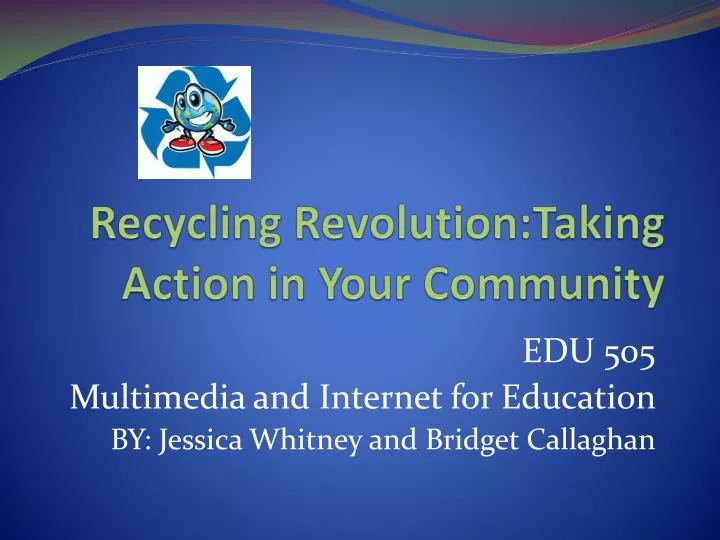 recycling revolution taking action in your community