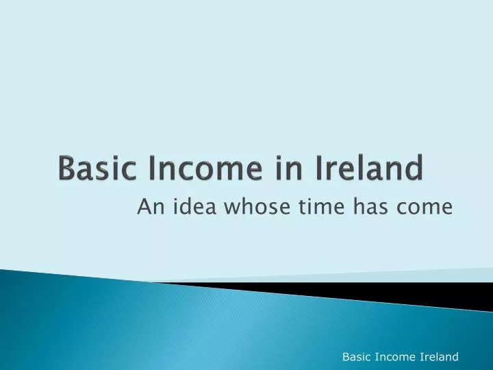 basic income in ireland