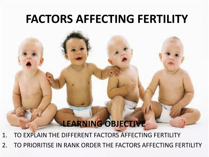 factors affecting fertility