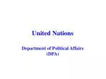 United Nations - slide 1