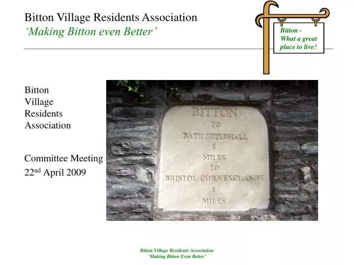 bitton village residents association