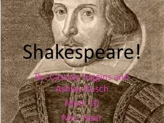 Shakespeare!