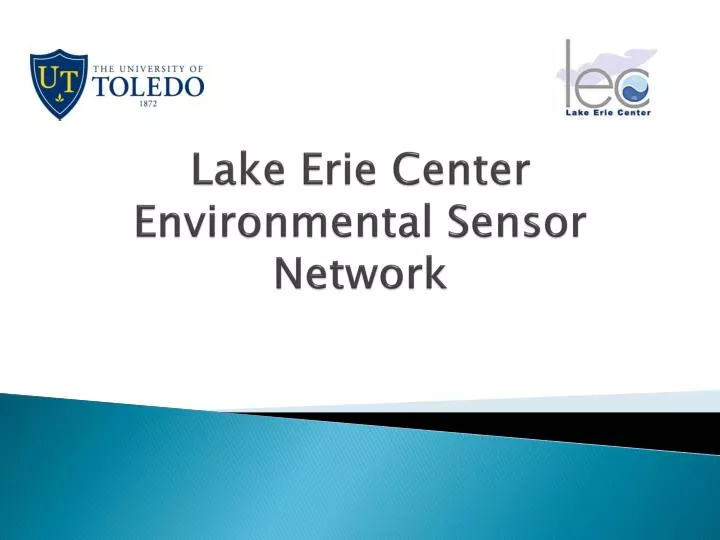 lake erie center environmental sensor network
