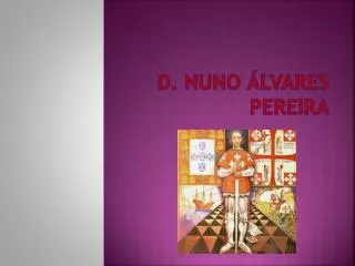 d nuno lvares pereira